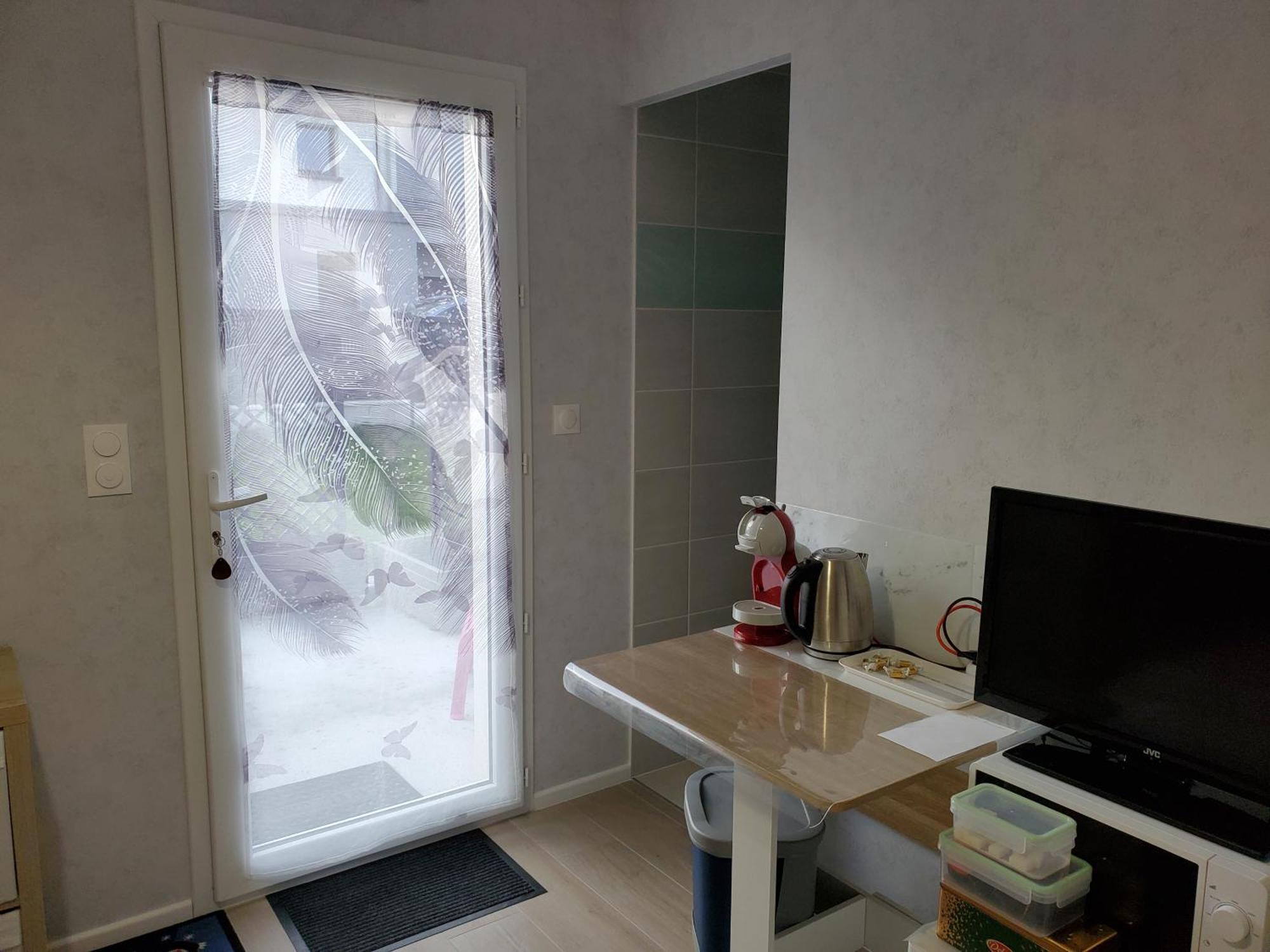 Ferienwohnung Chez Nadege Saint-Abraham Exterior foto
